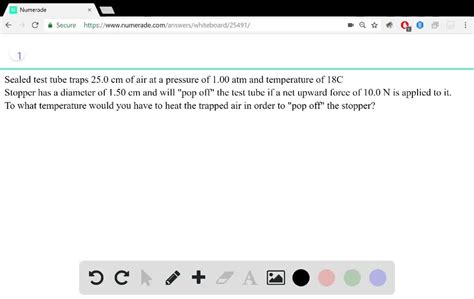 a sealed test tube traps 25.0|A sealed test tube traps $25.0 \mathrm{~cm}^3$ of air at a p.